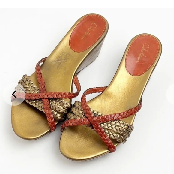 ⛱️ Cole Haan Nike 'Air Rust Gold Slide' - Picture 2 of 11